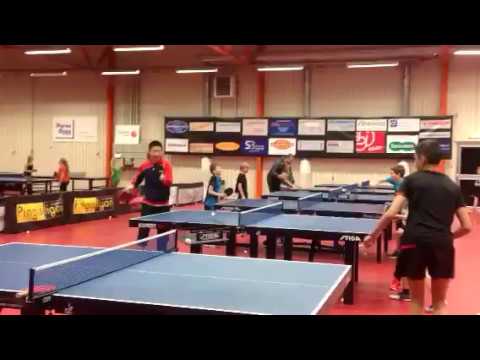 Xu Hui tränar med oss!