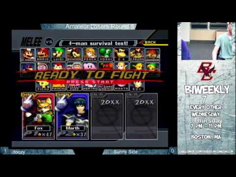 BC Biweekly 7 Arcadian: Loser's Quarters - Doozy (Fox) vs. Sunny Side (Marth)