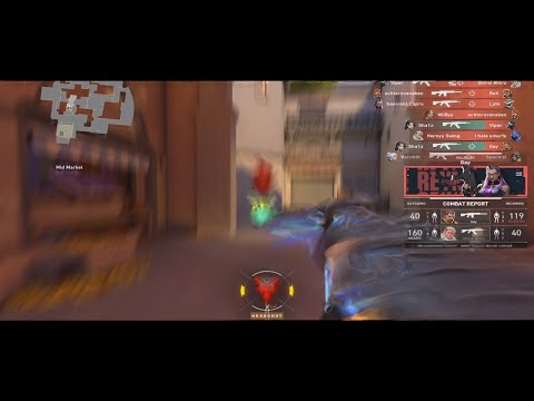 VALORANT|| Gameplay skin Vandal Elderflame.