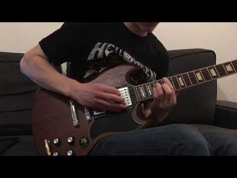 Gamma Ray - Send Me A Sign - Guitar Solo Cover