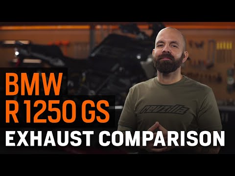 BMW R 1250 GS Exhaust Comparison