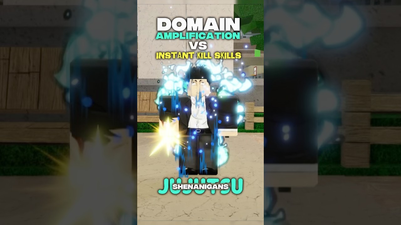 Domain amplification vs #jjs #jujutsushenanigans #higuruma #viralshort #roblox #fyp #jujutsukaisen