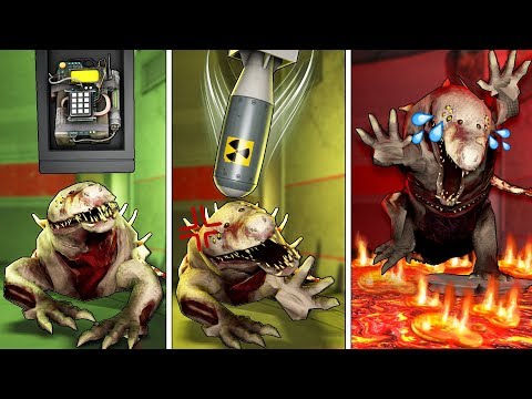SCP 682 VS ЛАВА! ЧТО СМОЖЕТ УНИЧТОЖИТЬ SCP 682?!