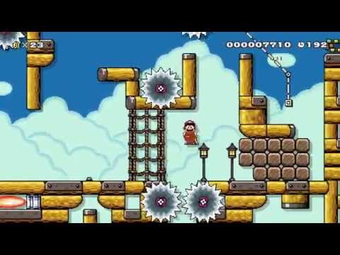 Super Mario Maker Levels: "Broken Airship"
