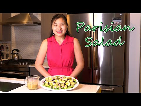 How to Make a Classic Parisian Salad (Salade Parisienne) | Easy French Bistro Recipe