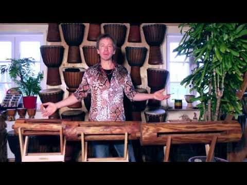 Krin Schlitztrommeln ➽ Instrument Vorstellung von Djembé Art, Deutsche Version