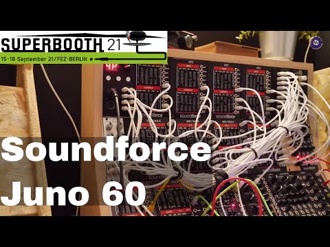 SUPERBOOTH 2021 - Soundforce - Juno 60 Oscillator
