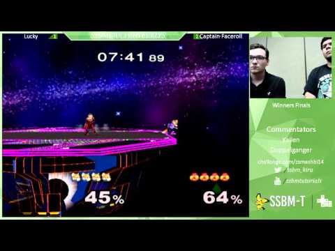 UCI 14 - Winners Finals - Lucky (Fox) vs Captain Faceroll (Sheik) - Super Smash Bros. Melee