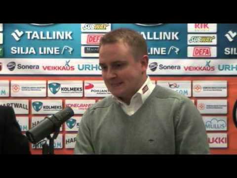 HPK - Jokerit 28.12.2012 lehdistötilaisuus