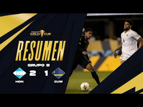 Honduras 2-1 Curazao | Copa Oro 2025 | Fase de Grupos