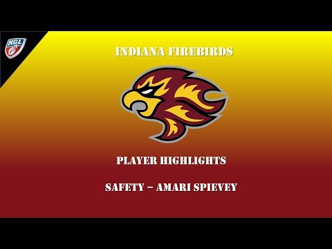 Indiana Firebirds Signees - Safety, Amari Spievey