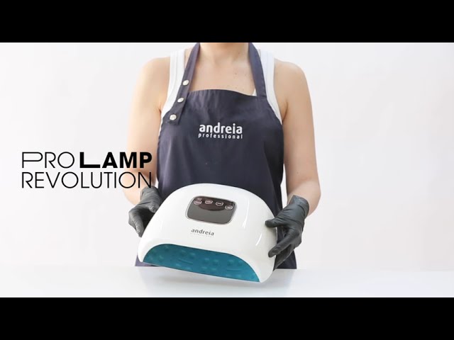 Vídeo relacionado con Andreia Pro Lamp Revolution catalisador LED/UV 180W para uñas de gel