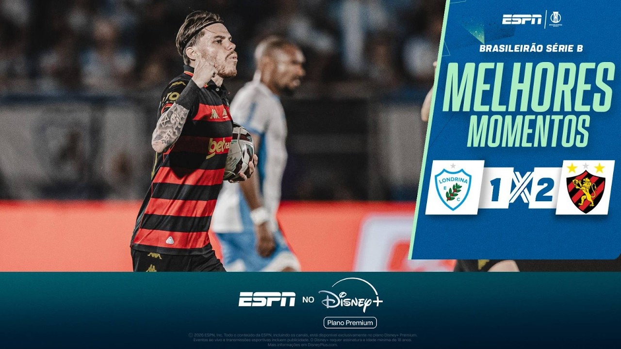 Londrina vs Sport Recife Highlights