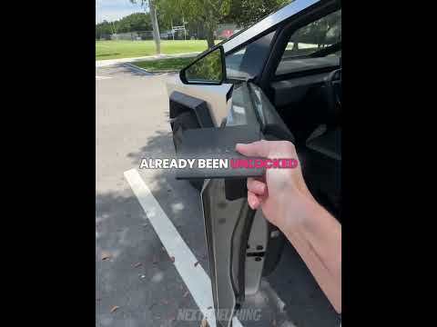 Accidental Tesla Unlock 😮🚗