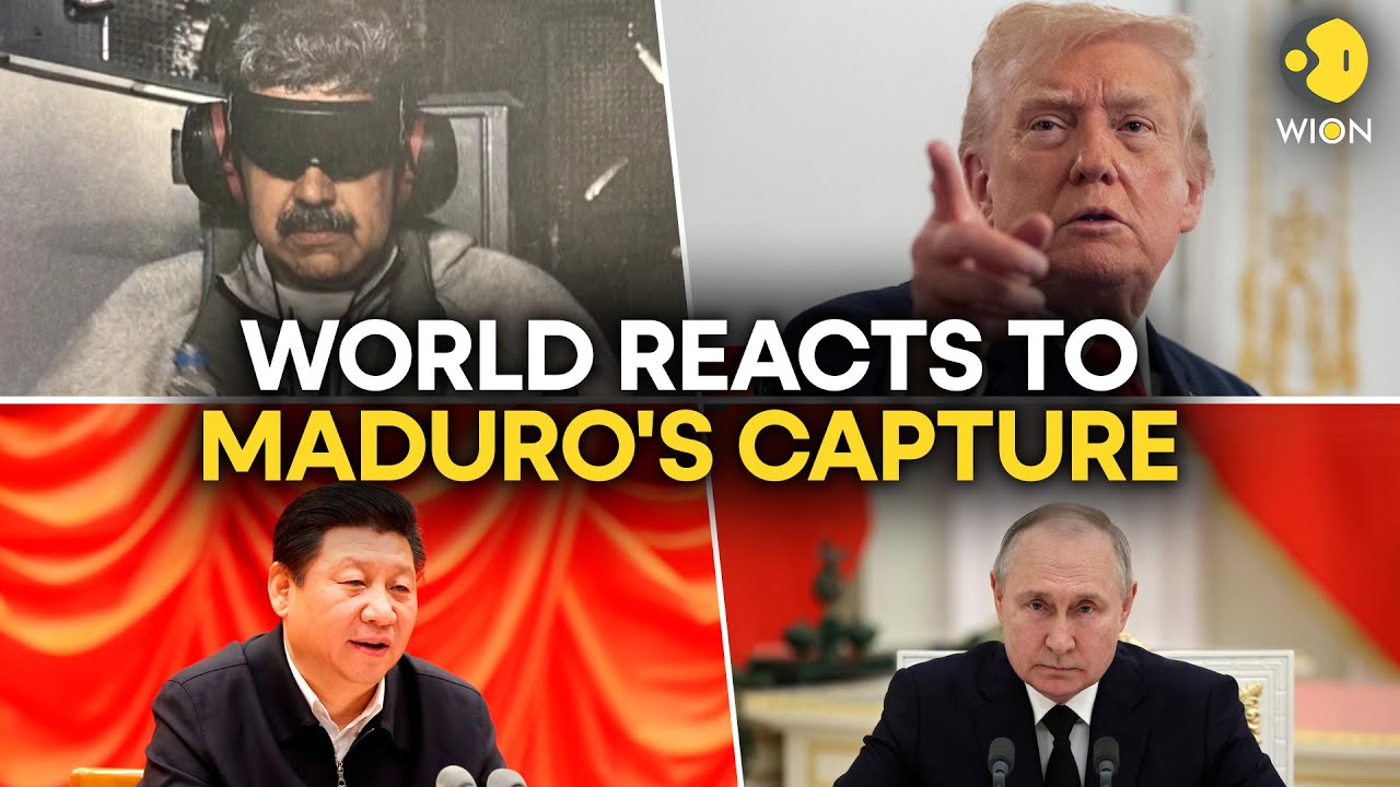 US Strikes Venezuela Live: World Leaders Reacts as US Forces Detain President Nicolas Maduro | WION