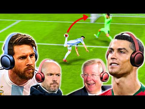 RONALDO & SIR ALEX vs MESSI & TEN HAG - FC 26