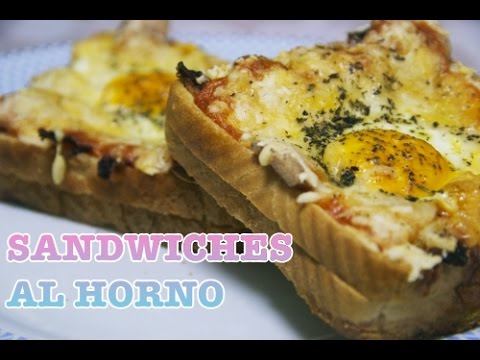 ♥ IDEA PARA CENAR ☾ ¡SANDWICHES AL HORNO!