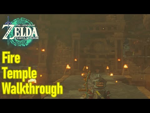 Zelda Tears of the Kingdom fire temple walkthrough guide, location, all locks and puzzles