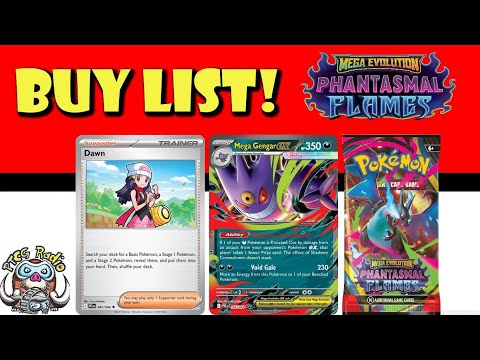 The Complete Phantasmal Flames Buy List! You Need These New Pokemon TCG Cards! (Pokemon TCG News)