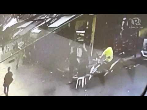 CCTV footage of Quiapo explosion