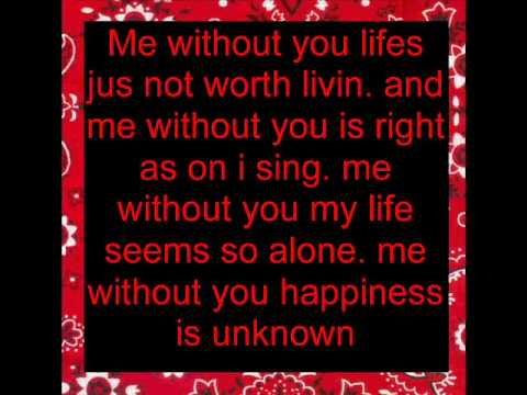 Me Without you-Cisko and Jessica ( lyrics )