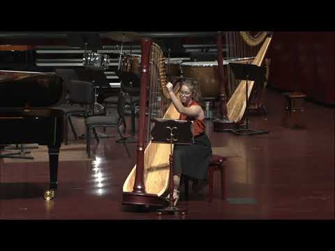 Skye Malone, harp - Chanson Dans la Nuit (Salzedo)