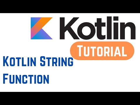 Kotlin Tutorial for Beginners 13 More String Function With Example
