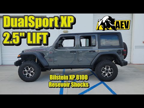AEV DualSport XP 2.5\" Lift: Premium Jeep Wrangler Performance