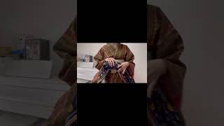 タートルネック×着物の組み合わせに初挑戦👘
