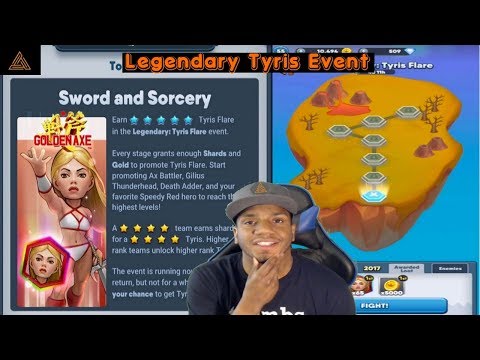 Sega Heroes - Legendary Tyris Event - Golden Axe