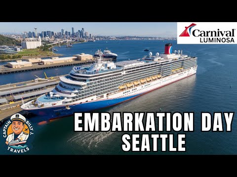 Thumbnail for Planes, Hotel & A Cruise Ship: My Carnival Luminosa Journey to Alaska Begins! It's CRUISE DAY! 🚢⚓