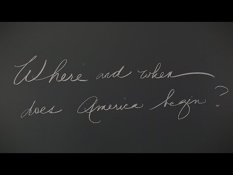 Where and when does America begin?