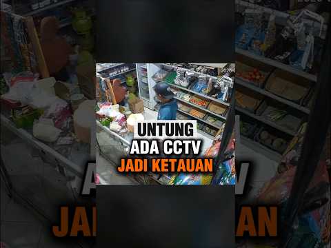 Untung Ada CCTV, Jadi Ketaun!
