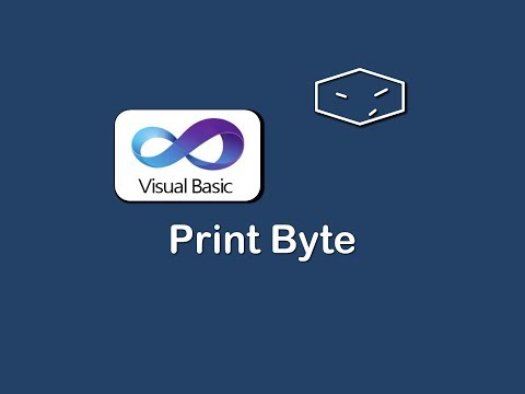 print byte in vb net