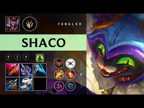 Shaco Jungle vs Jarvan IV - KR Grandmaster Patch 26.02