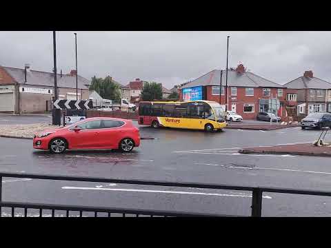 Transferred from Consett to Hexham | 'Venture' 645 | Go North East 684  to Hexham | Denton Burn