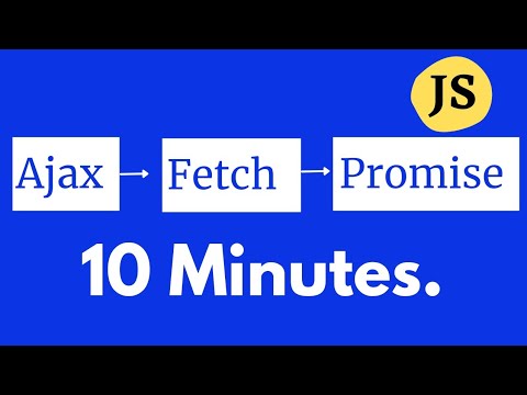 Fetch API in 10 minutes | ASYNC JS - Video 5 #fetchapi #javascript