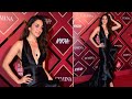 Kiara Advani Stunning Stills In A Black Dress At Nykaa Femina Beauty Awards 2022 Gulte Com
