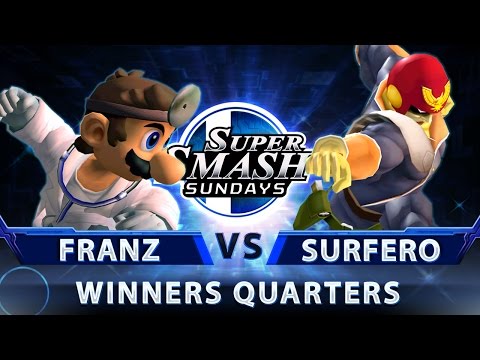 SoCal Arcadian - Franz (Doc) vs. Surfero (Falcon) - SSBM Top 32 Winners Quarters - Smash Melee