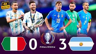 Download lagu Messi Shocks the World😱🔥 Destroys Italy's Defensive Legends💀🔥❮ ARG 3-0 ITA ❯Legendary Performance 🤯💥 mp3