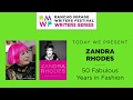 Rancho Mirage Writers Festival Writers Series - Zandra Rhodes: 50 Years in Fashion