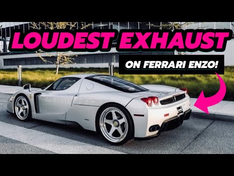 The Loudest Ferrari Enzo Exhaust In History!