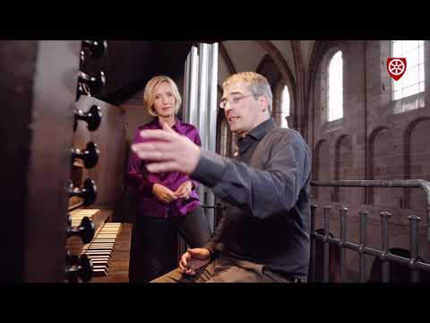 Schwalbennestorgel Wormser Dom - Orgelvorstellung mit Petra Gerster und Dan Zerfaß #Tastenbrise