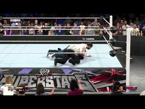 WWE2K15 My Career Mode (PS4/60fps) pt17 - Darren Young Dark Match