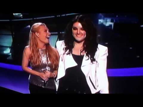 Kree Horrison and Janelle Arthur - AMERICAN IDOL SEASON 12 - Top 8 March 27, 2013