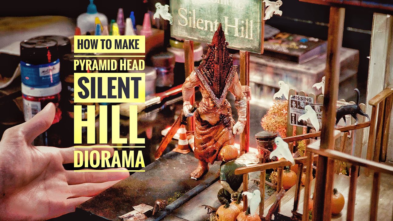 Building Pyramid Head’s Silent Hill Diorama | A Halloween Miniature Story