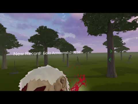 (Check Description) Armored Titan in 6.58 Seconds | Attack on Quest