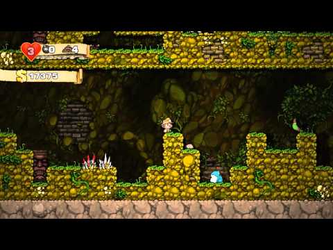 Brian plays Spelunky! Episode 8 - A brief glimpse of the Ice Caves