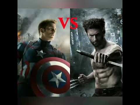 Captain America (Chris Evans) vs Wolverine (Hugh Jackman)! Who wins? Enjoy!