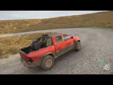 Exploring Forza Horizon 4's Open World with the Dodge Ram 1500 Rebel TRX Concept